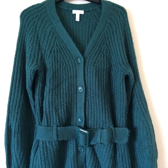 Leith Sweaters - Belted Cardigan Duster